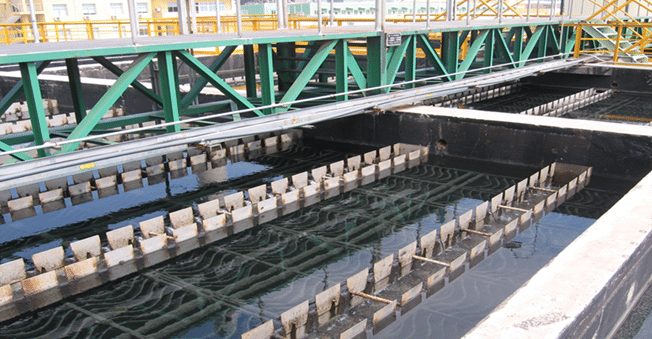 Rectangular clarifier