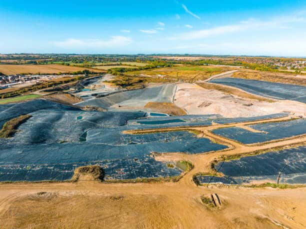 Bio sludge landfill