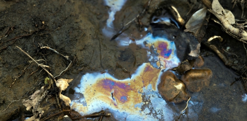 Contamination of soil and groundwater