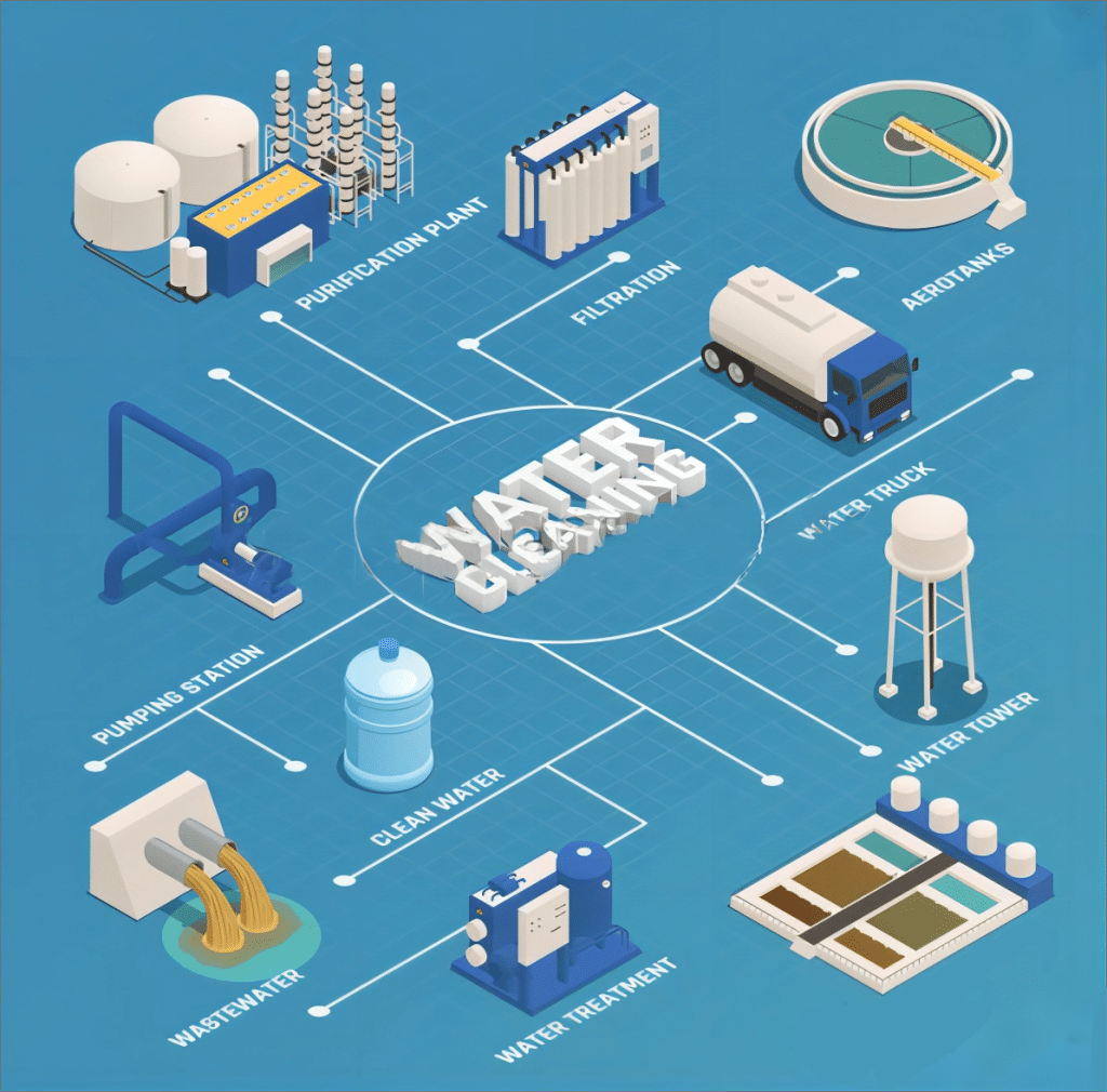 Effluent Cleaning Sewage Treatment Filtration