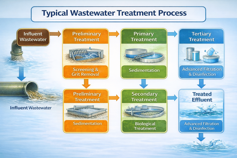 Influent Wier Influent vs Effluent - KUOSI