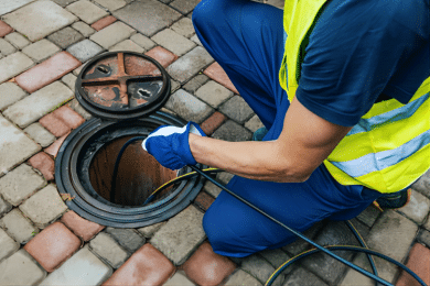 Sewer manhole inspections