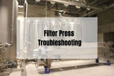 Filter Press Troubleshooting in brewery