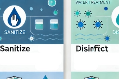 sanitize vs disinfect