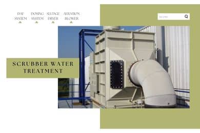 H2S scrubber water treatment products for wastewater treatment