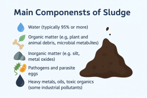 Main Componensts of sludge